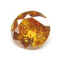 Beispiel f�r einen Diamanten der Farbe Fancy Deep Brownish Yellowish Orange