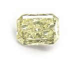 Beispiel f�r einen Diamanten der Farbe Light Yellow