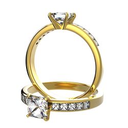 Pav�-ring diamant 4 Krappen