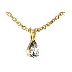 Anh�nger diamant Krappen, Doppelschlaufe