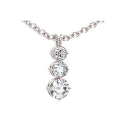 Anh�nger diamant 4 Krappen, Trilogie, Doppelschlaufe