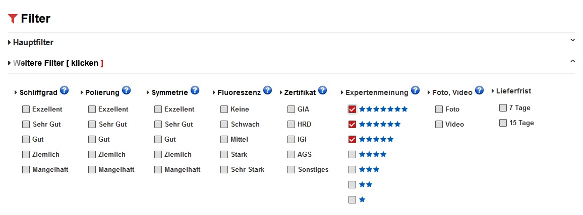 Diamantenbörse: Expertenmeinung Diamantenbörse: Expertenmeinung